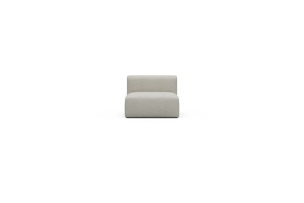 Rund Casual Modular Sofa - Configurations 1 - 97E - 96 x 97 cm - 1,5 Seater - 487 Denari Clean Beige