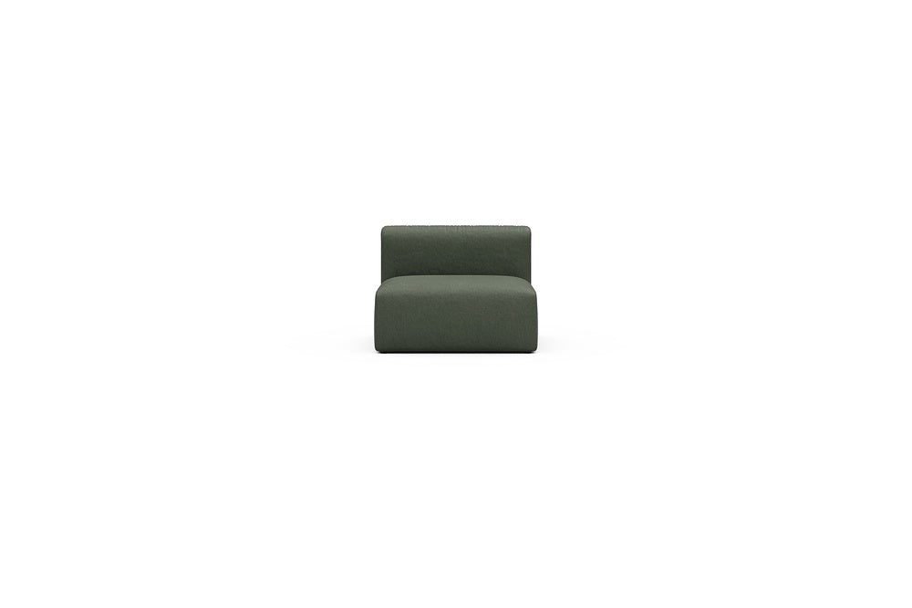Rund Casual Modular Sofa - Configurations 1 - 97E - 96 x 97 cm - 1,5 Seater - 488 Denari Forest Green