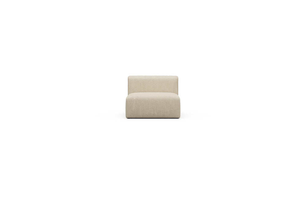 Rund Casual Modular Sofa - Configurations 1 - 97E - 96 x 97 cm - 1,5 Seater - 496 Casone Natural Beigie