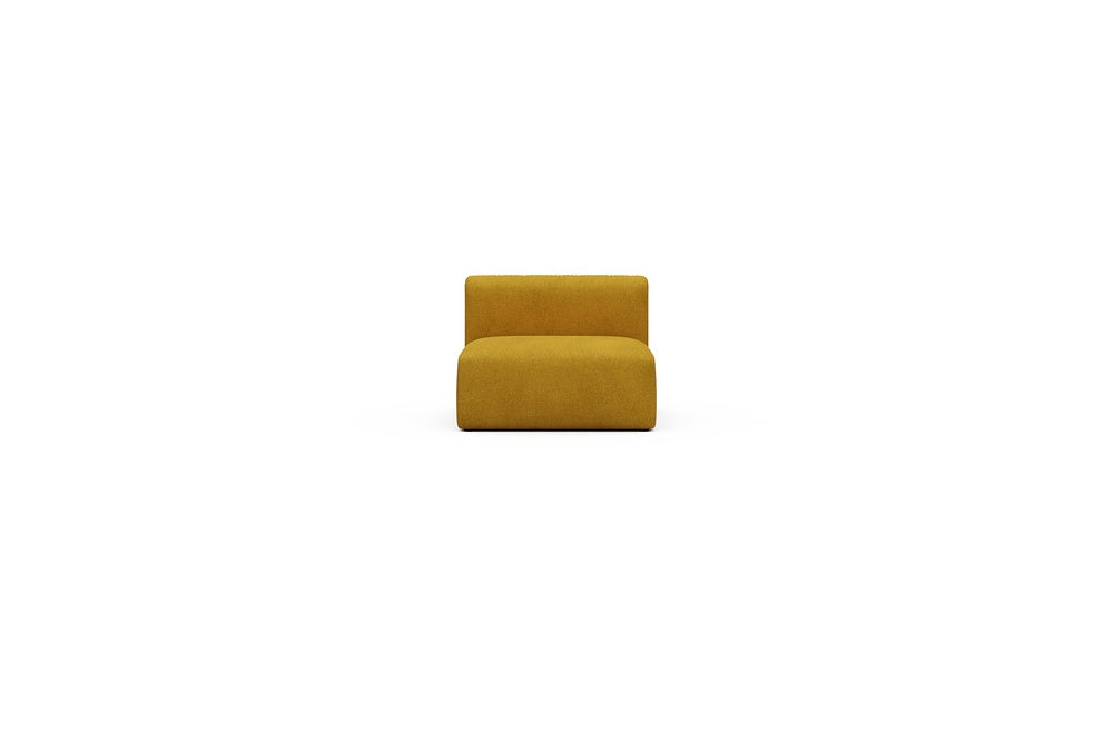 Rund Casual Modular Sofa - Configurations 1 - 97E - 96 x 97 cm - 1,5 Seater - 536 Bouclé Ochre