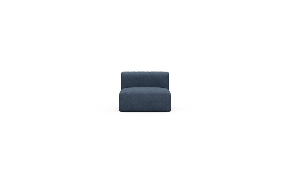 Rund Casual Modular Sofa - Configurations 1 - 97E - 96 x 97 cm - 1,5 Seater - 537 Bouclé Blue