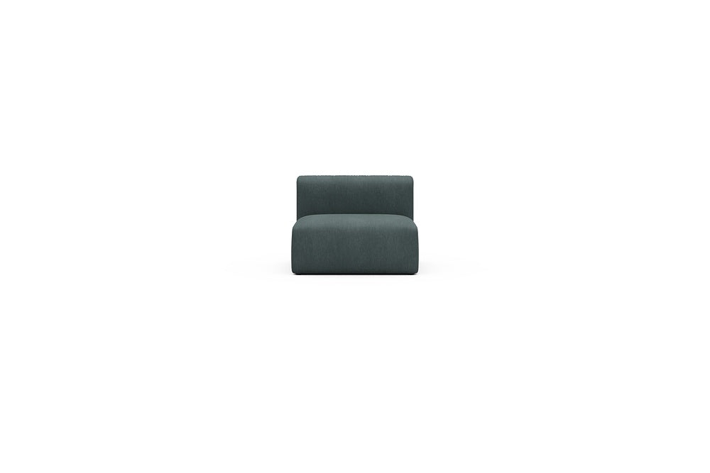 Rund Casual Modular Sofa - Configurations 1 - 97E - 96 x 97 cm - 1,5 Seater - 573 Vivus Dusty Blue