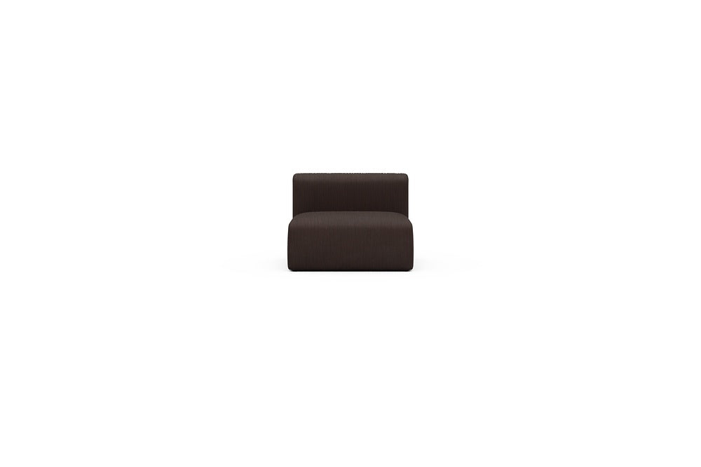 Rund Casual Modular Sofa - Configurations 1 - 97E - 96 x 97 cm - 1,5 Seater - 600 Corduroy Cocoa