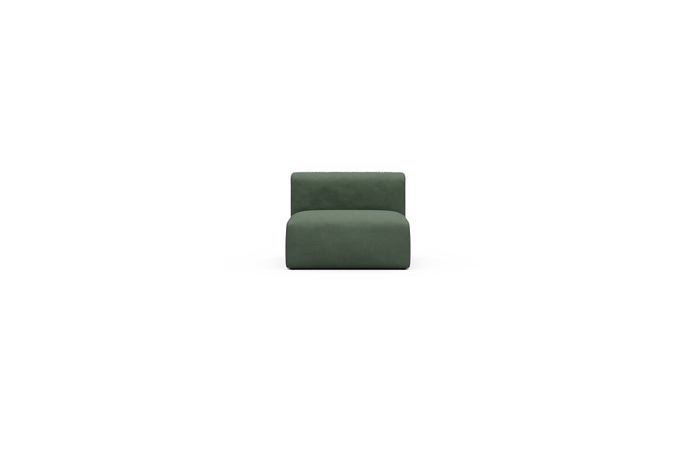 Rund Casual Modular Sofa - Configurations 1 - 97E - 96 x 97 cm - 1,5 Seater - 769 Cura Saga Green