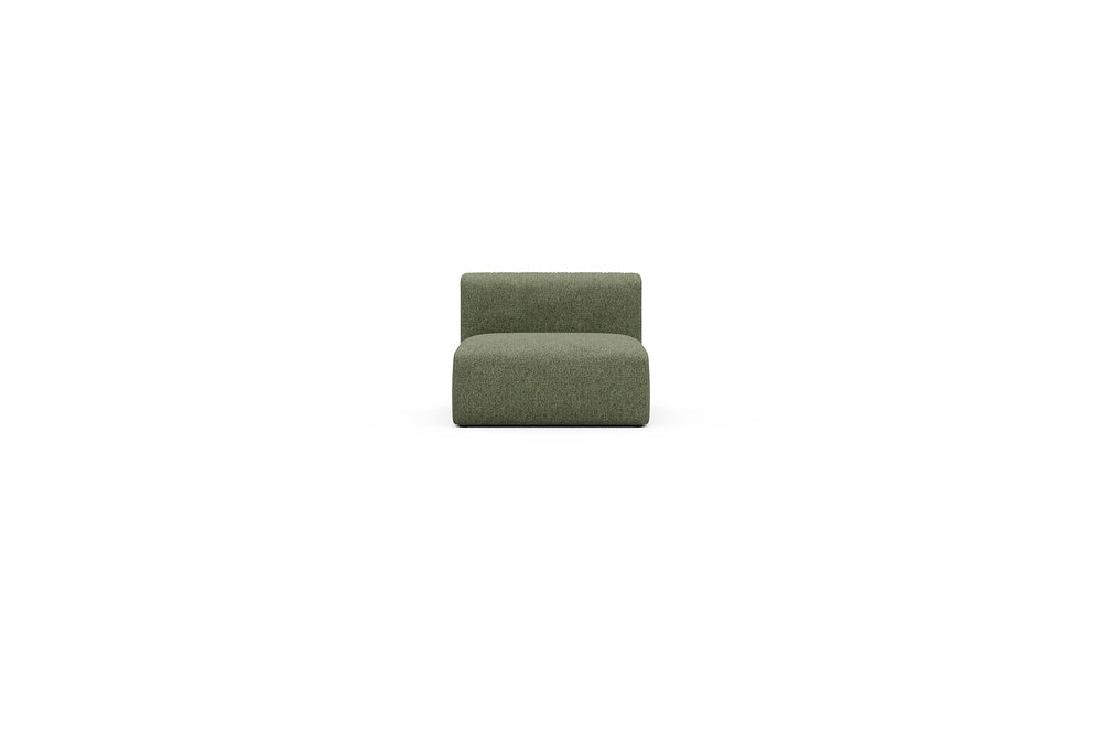 Rund Casual Modular Sofa - Configurations 1 - 97E - 96 x 97 cm - 1,5 Seater - 775 Carreno Vivid Green