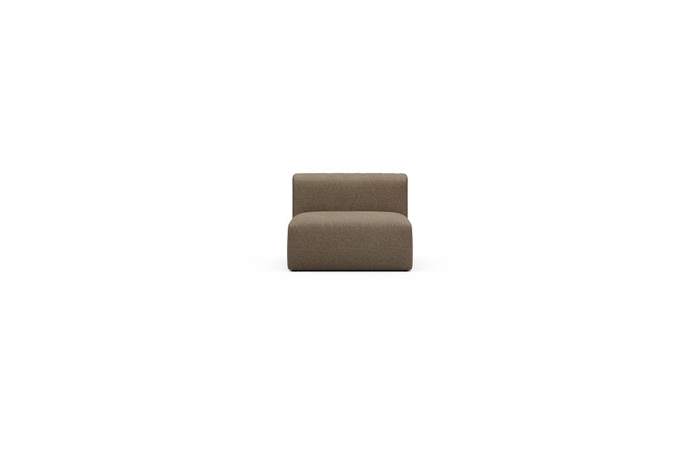 Rund Casual Modular Sofa - Configurations 1 - 97E - 96 x 97 cm - 1,5 Seater - 817 Aivi Khaki Brown
