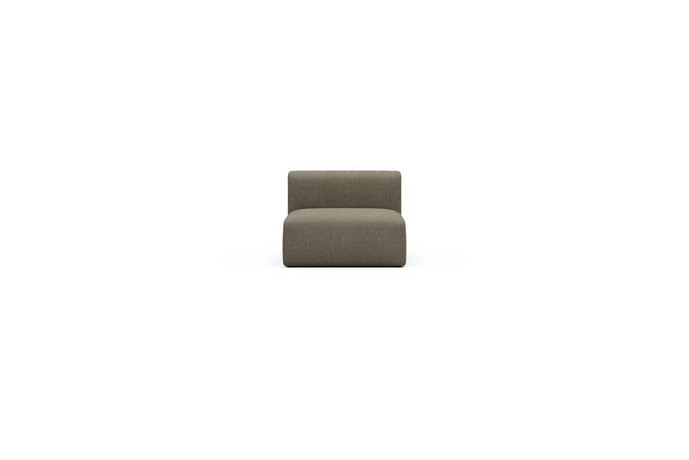 Rund Casual Modular Sofa - Configurations 1 - 97E - 96 x 97 cm - 1,5 Seater - 850 Mahoga Caramel Grey