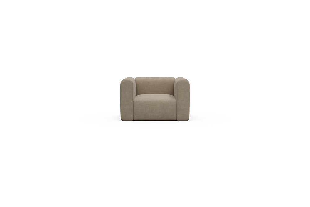 Rund Casual Modular Sofa - Configurations 2 - A1H - 123 x 97 cm - 1.5 Seater - 417 Esina Mocha