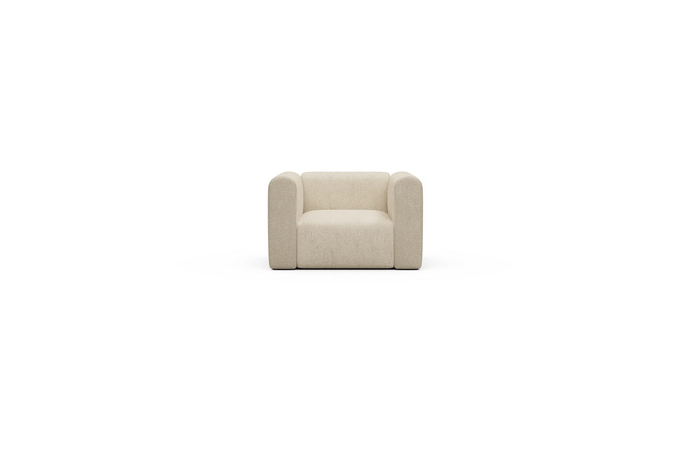 Rund Casual Modular Sofa - Configurations 2 - A1H - 123 x 97 cm - 1.5 Seater - 496 Casone Natural Beigie