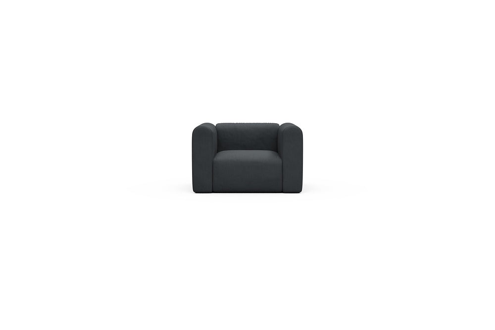 Rund Casual Modular Sofa - Configurations 2 - A1H - 123 x 97 cm - 1.5 Seater - 766 Cura Anthracite