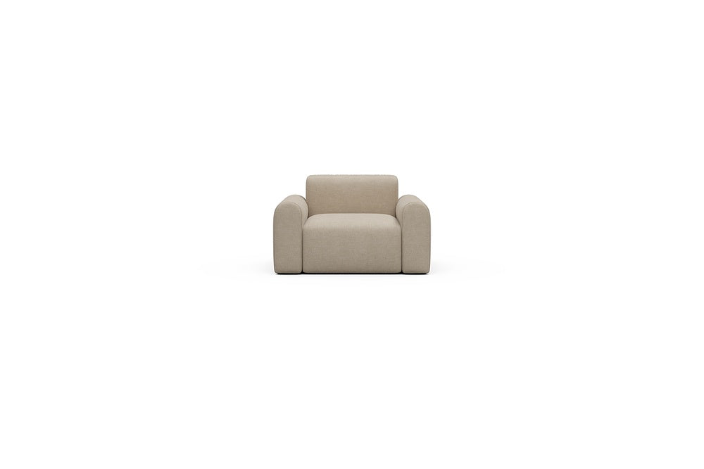 Rund Casual Modular Sofa - Configurations 2 - A1L - 146 x 97 cm - 1.5 Seater - 410 Esina Almond Beige