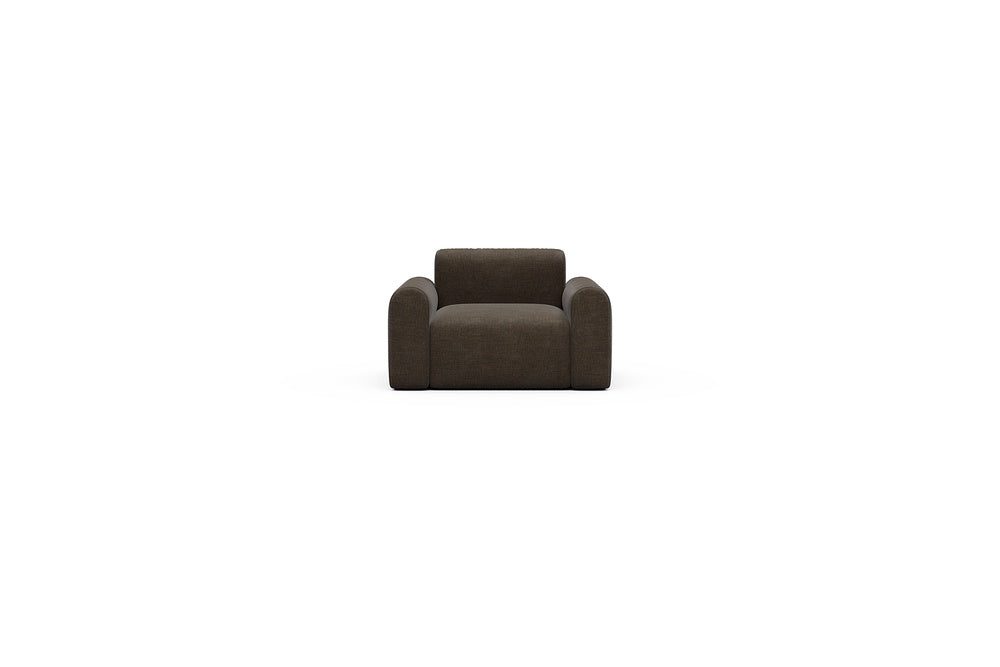 Rund Casual Modular Sofa - Configurations 2 - A1L - 146 x 97 cm - 1.5 Seater - 411 Esina Cedar Brown