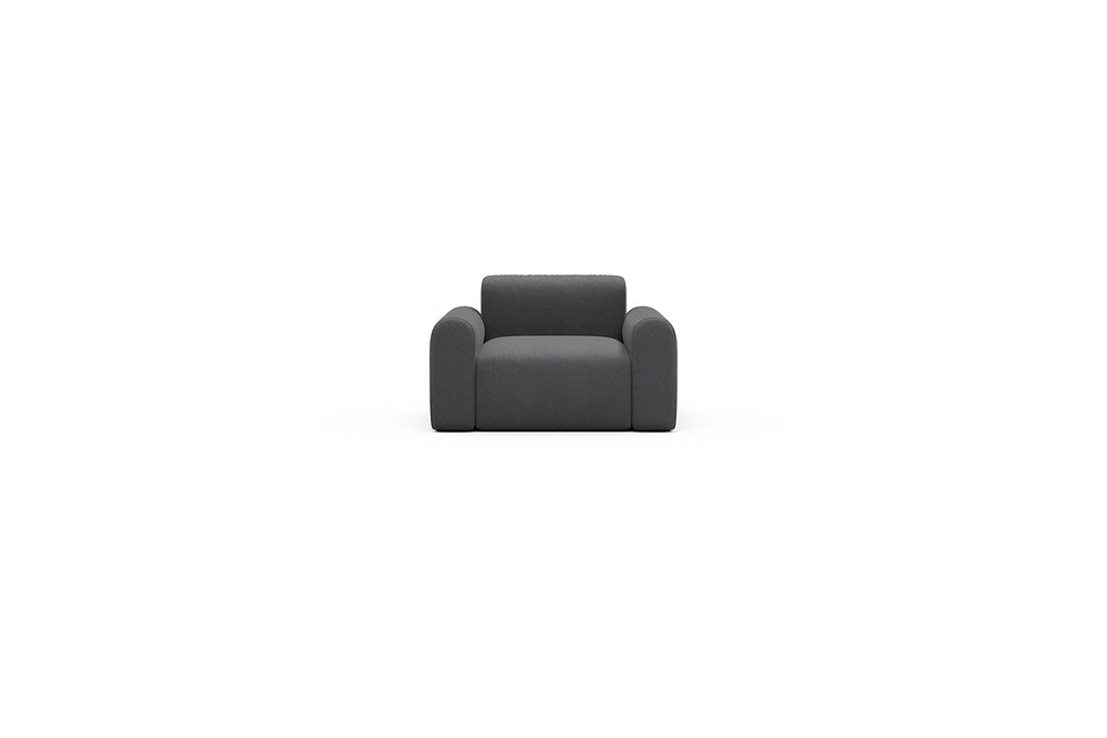 Rund Casual Modular Sofa - Configurations 2 - A1L - 146 x 97 cm - 1.5 Seater - 441 Satya Warm Zinc