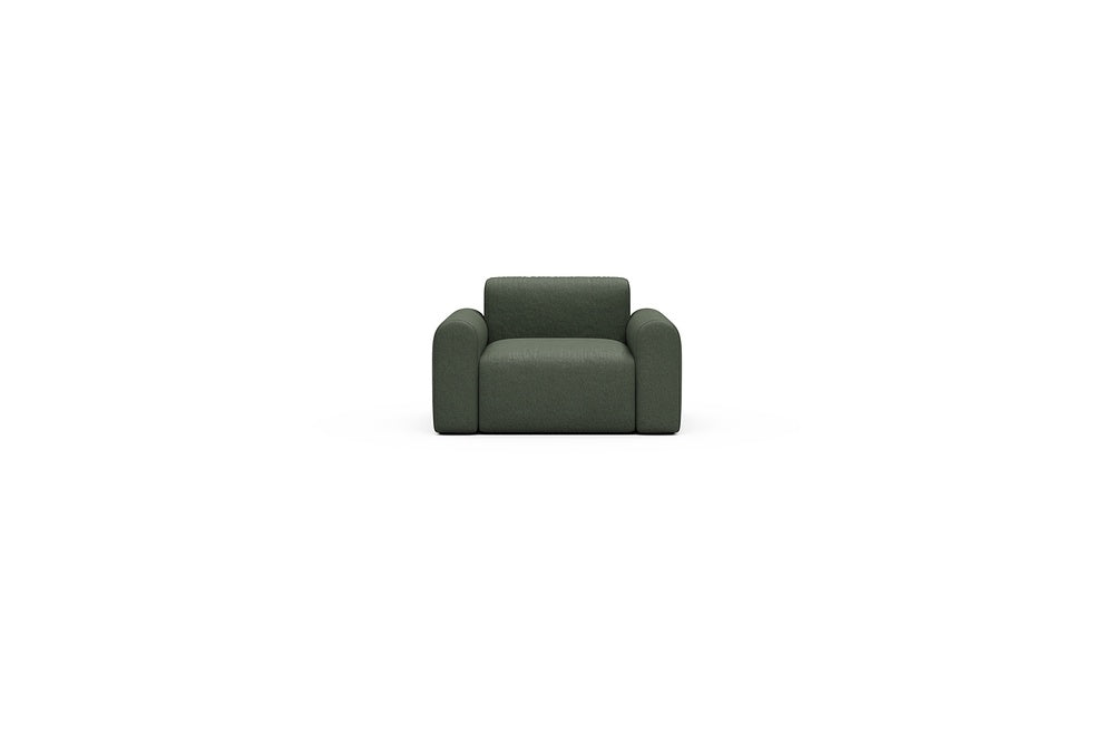 Rund Casual Modular Sofa - Configurations 2 - A1L - 146 x 97 cm - 1.5 Seater - 488 Denari Forest Green