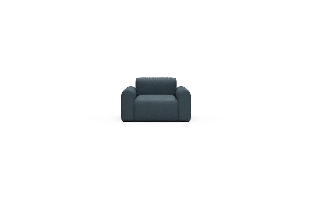 Rund Casual Modular Sofa - Configurations 2 - A1L - 146 x 97 cm - 1.5 Seater - 489 Denari Royal Blue