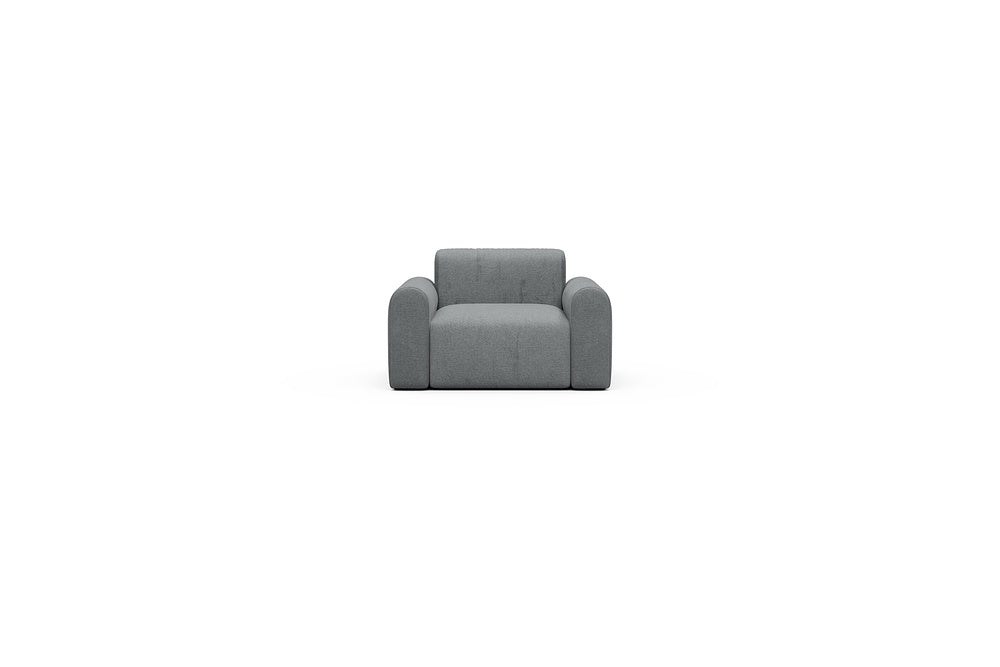 Rund Casual Modular Sofa - Configurations 2 - A1L - 146 x 97 cm - 1.5 Seater - 495 Casone Gravel Grey