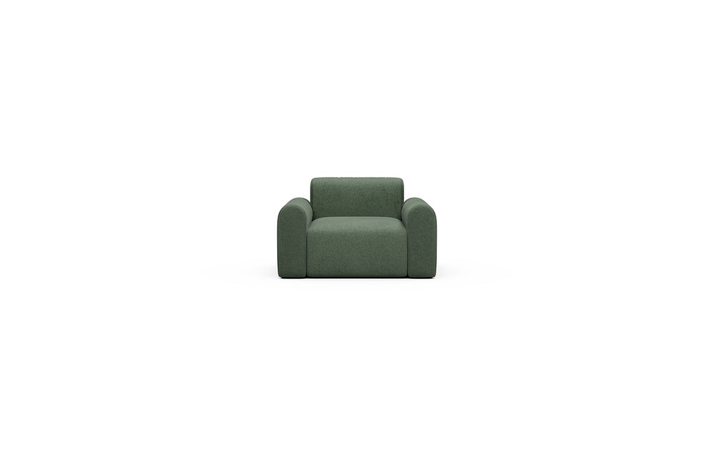 Rund Casual Modular Sofa - Configurations 2 - A1L - 146 x 97 cm - 1.5 Seater - 498 Casone Forest Green