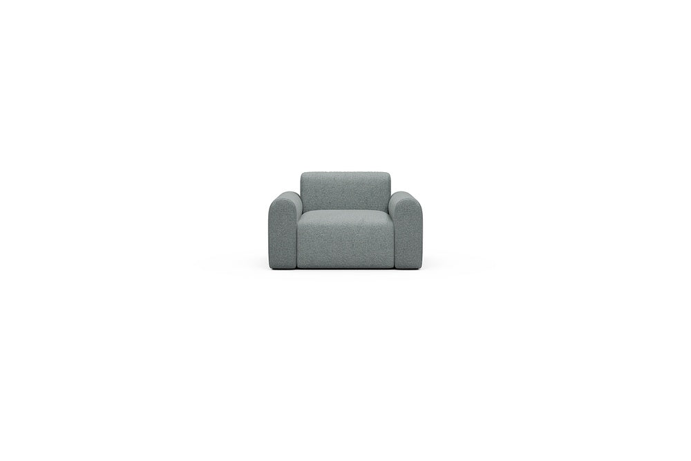 Rund Casual Modular Sofa - Configurations 2 - A1L - 146 x 97 cm - 1.5 Seater - 499 Casone Light mixed Green