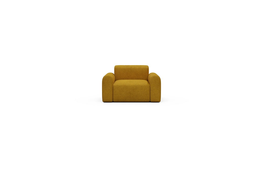 Rund Casual Modular Sofa - Configurations 2 - A1L - 146 x 97 cm - 1.5 Seater - 536 Bouclé Ochre