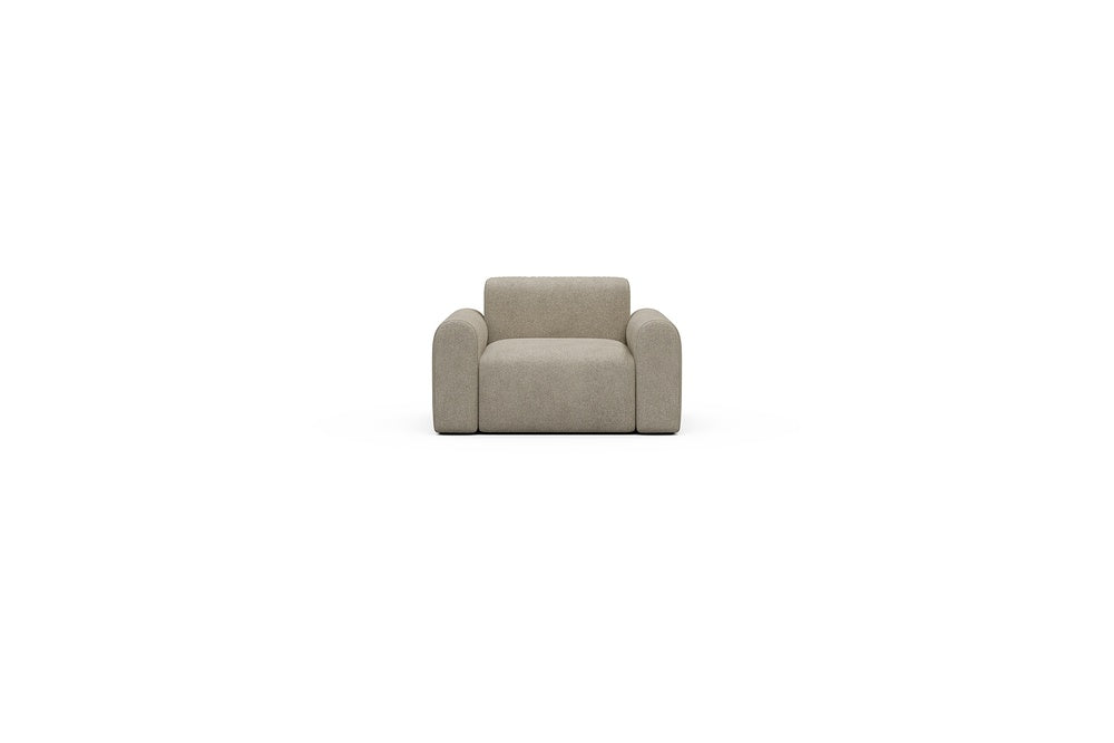 Rund Casual Modular Sofa - Configurations 2 - A1L - 146 x 97 cm - 1.5 Seater - 539 Bouclé Beige