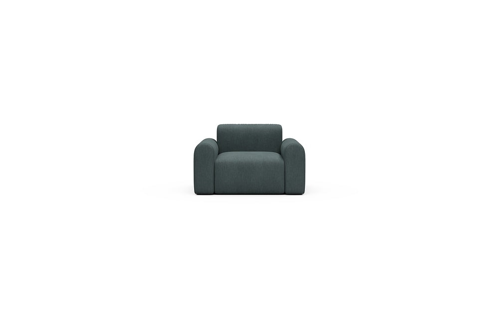 Rund Casual Modular Sofa - Configurations 2 - A1L - 146 x 97 cm - 1.5 Seater - 573 Vivus Dusty Blue