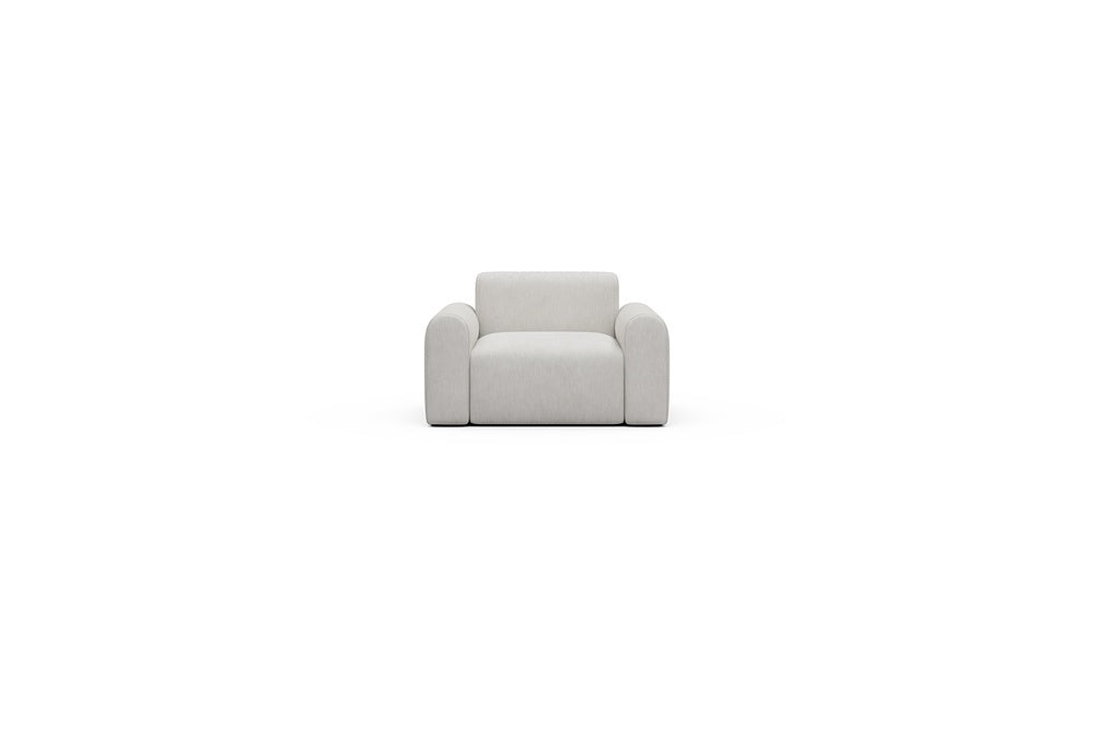 Rund Casual Modular Sofa - Configurations 2 - A1L - 146 x 97 cm - 1.5 Seater - 574 Vivus Dusty Off White