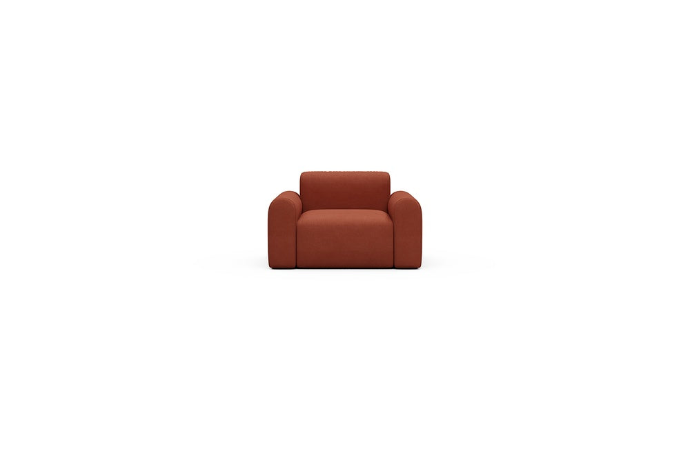 Rund Casual Modular Sofa - Configurations 2 - A1L - 146 x 97 cm - 1.5 Seater - 581 Argus Rust