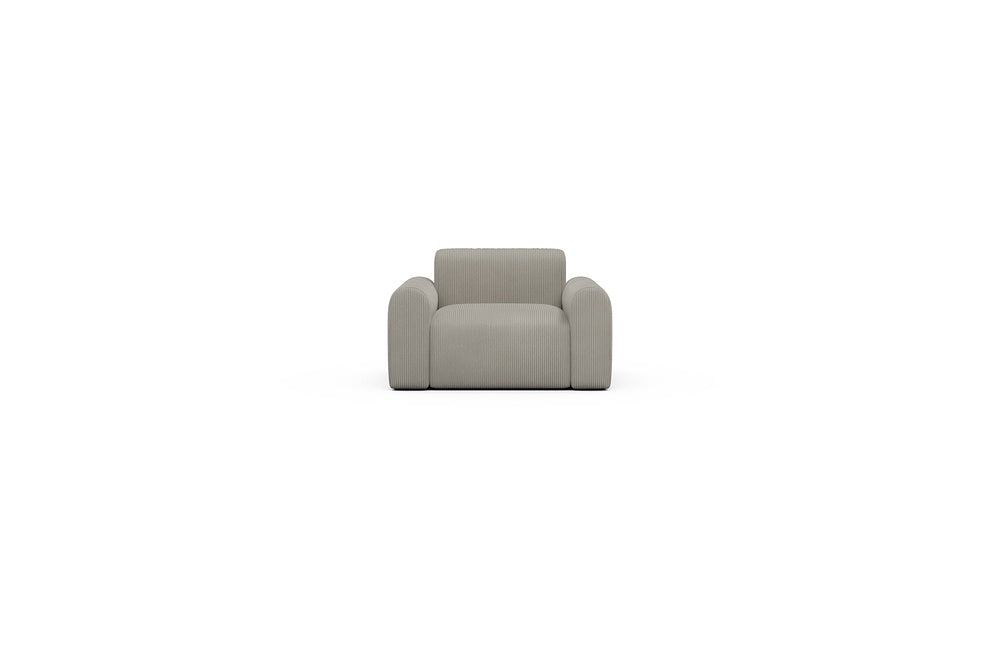 Rund Casual Modular Sofa - Configurations 2 - A1L - 146 x 97 cm - 1.5 Seater - 603 Corduroy Beige