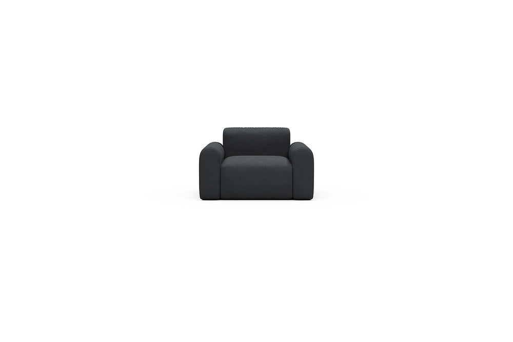 Rund Casual Modular Sofa - Configurations 2 - A1L - 146 x 97 cm - 1.5 Seater - 766 Cura Anthracite