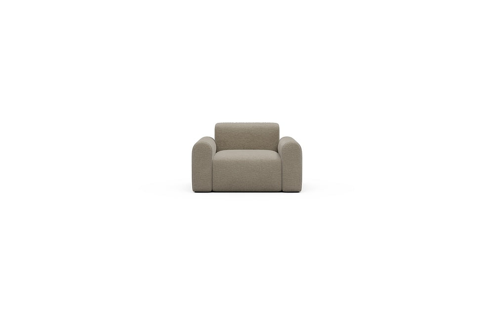 Rund Casual Modular Sofa - Configurations 2 - A1L - 146 x 97 cm - 1.5 Seater - 810 Smooth Smooth Beige