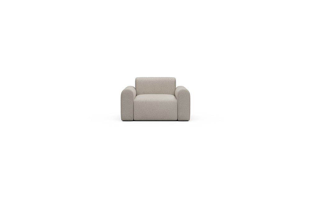 Rund Casual Modular Sofa - Configurations 2 - A1L - 146 x 97 cm - 1.5 Seater - 816 Aivi Lace Beige
