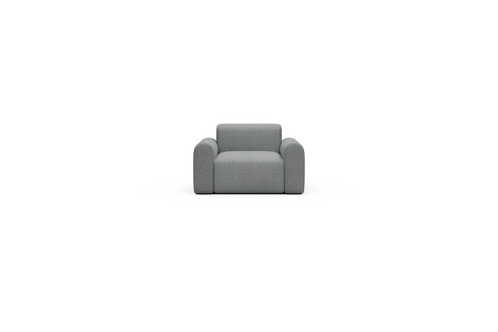 Rund Casual Modular Sofa - Configurations 2 - A1L - 146 x 97 cm - 1.5 Seater - 819 Aivi Gravel Grey