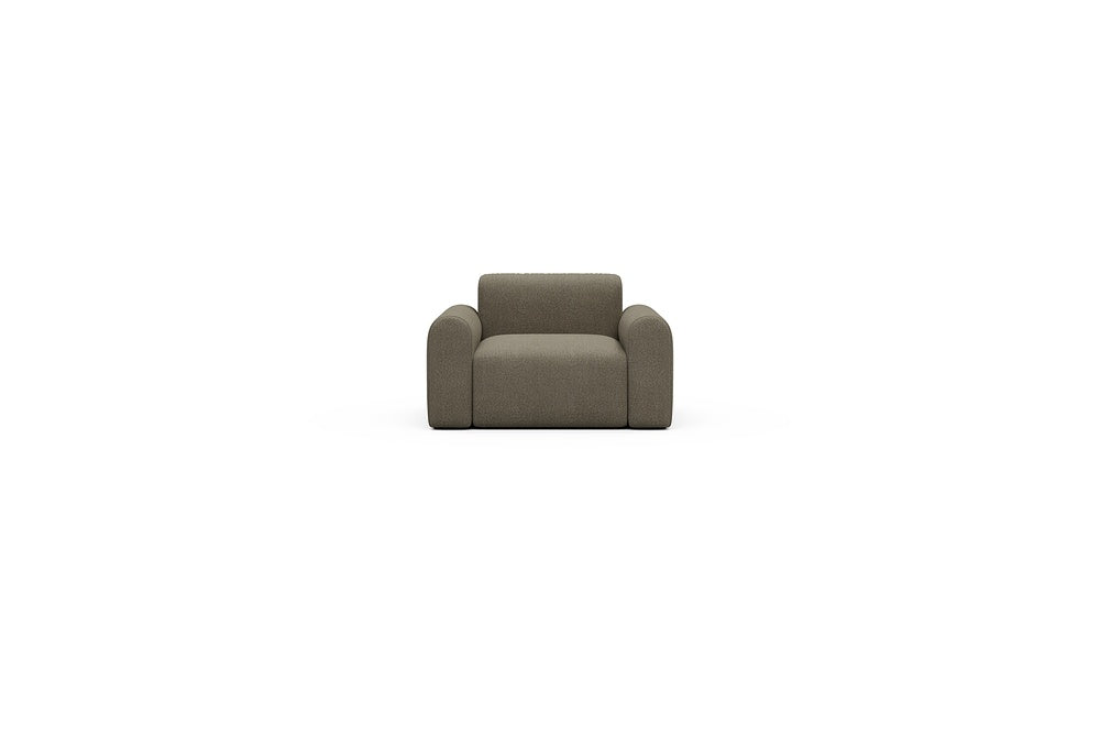 Rund Casual Modular Sofa - Configurations 2 - A1L - 146 x 97 cm - 1.5 Seater - 850 Mahoga Caramel Grey