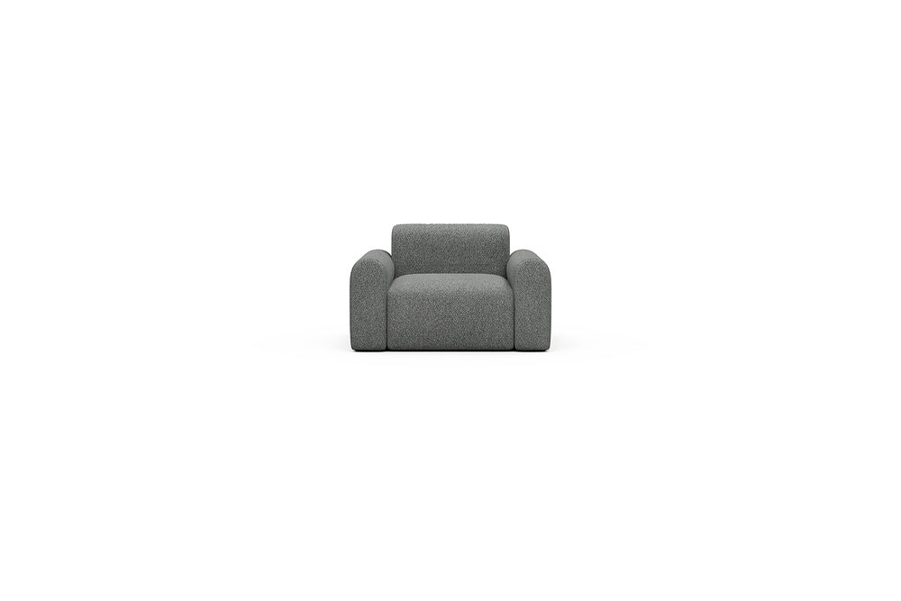 Rund Casual Modular Sofa - Configurations 2 - A1L - 146 x 97 cm - 1.5 Seater - 868 Vanora Warm Grey