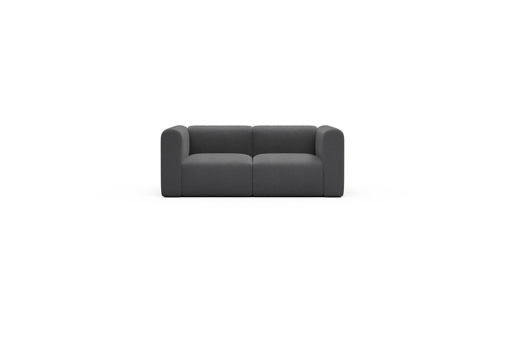 Rund Casual Modular Sofa - Configurations 1 - A2H - 194 x 97 cm - 2 Seater - 441 Satya Warm Zinc
