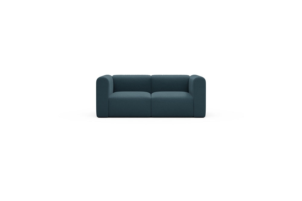 Rund Casual Modular Sofa - Configurations 1 - A2H - 194 x 97 cm - 2 Seater - 443 Satya Deep Blue
