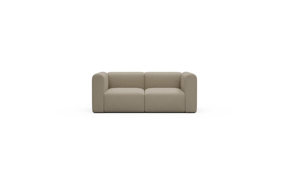 Rund Casual Modular Sofa - Configurations 1 - A2H - 194 x 97 cm - 2 Seater - 445 Satya Natural Biege