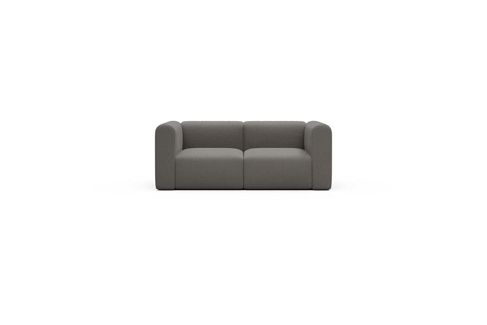 Rund Casual Modular Sofa - Configurations 1 - A2H - 194 x 97 cm - 2 Seater - 446 Satya Taupe Brown