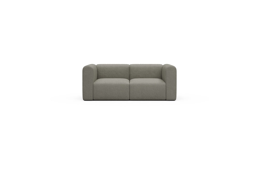 Rund Casual Modular Sofa - Configurations 1 - A2H - 194 x 97 cm - 2 Seater - 486 Denari Warm Grey