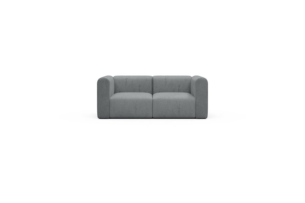Rund Casual Modular Sofa - Configurations 1 - A2H - 194 x 97 cm - 2 Seater - 495 Casone Gravel Grey