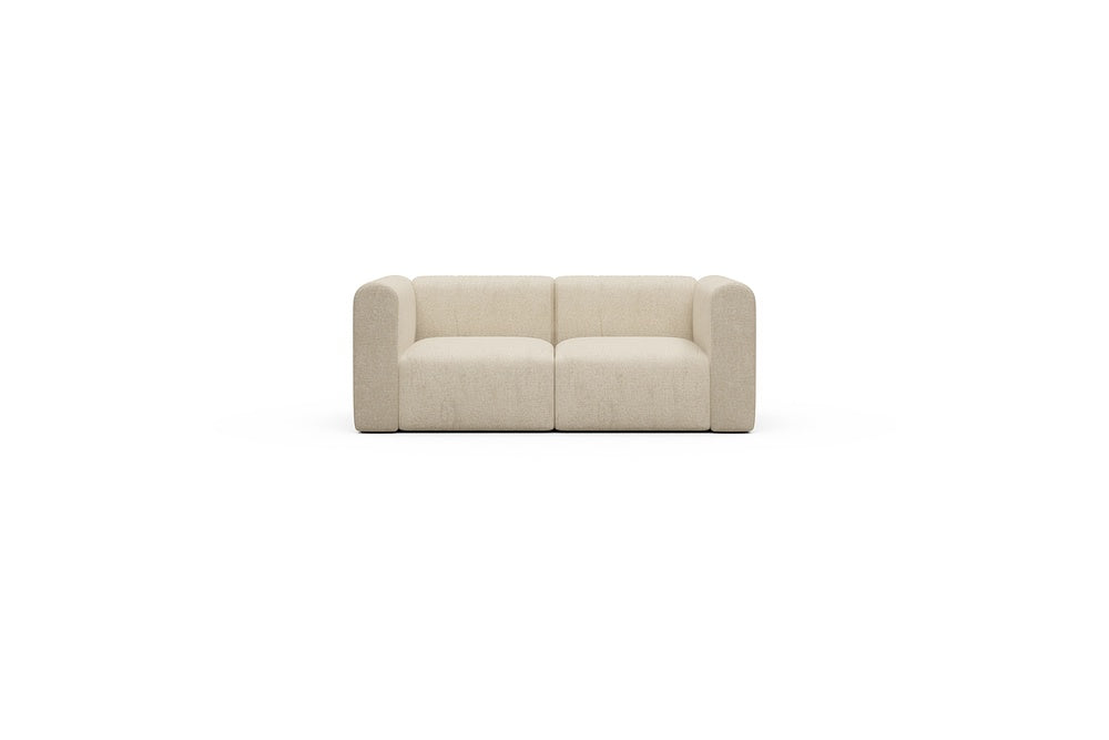 Rund Casual Modular Sofa - Configurations 1 - A2H - 194 x 97 cm - 2 Seater - 496 Casone Natural Beigie