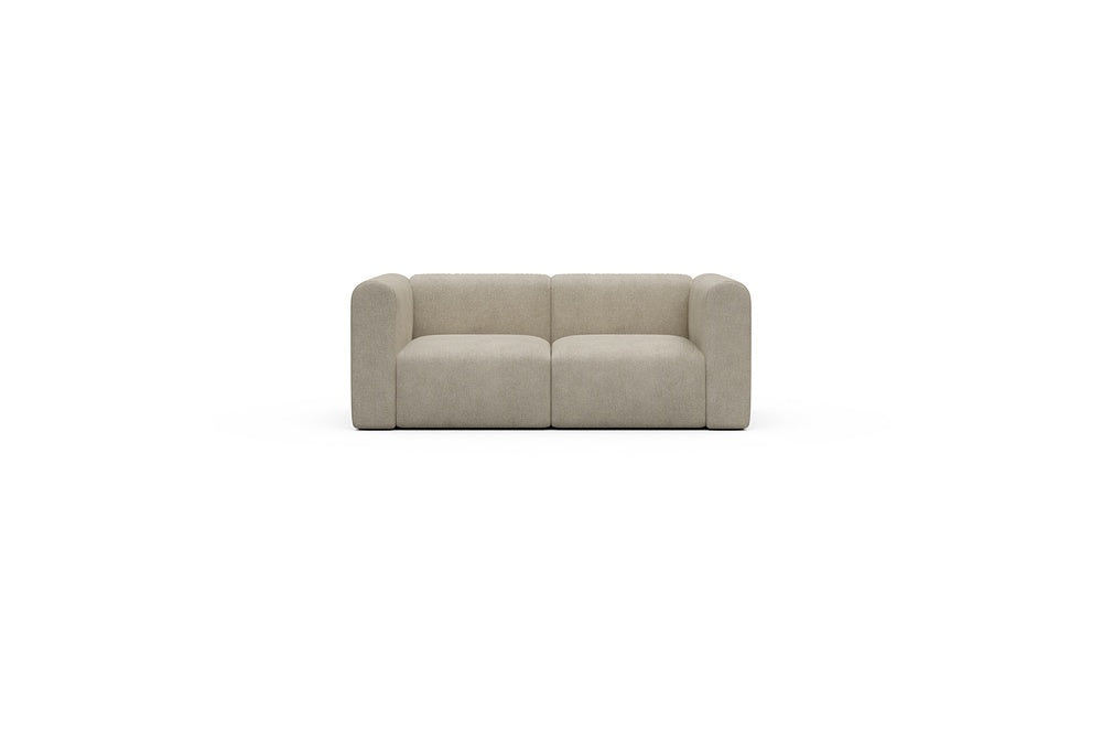 Rund Casual Modular Sofa - Configurations 1 - A2H - 194 x 97 cm - 2 Seater - 539 Bouclé Beige