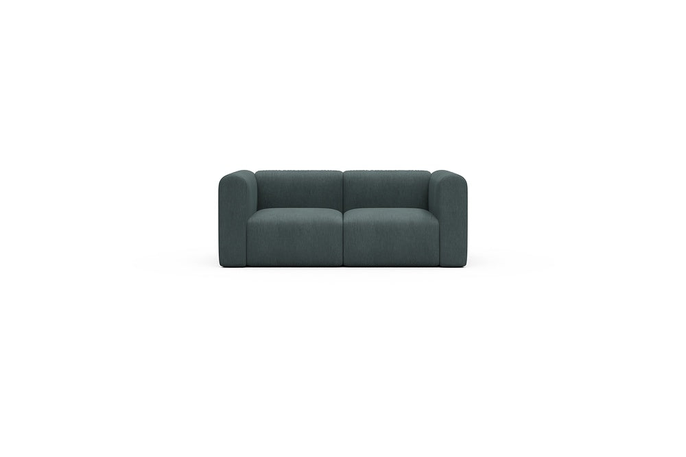 Rund Casual Modular Sofa - Configurations 1 - A2H - 194 x 97 cm - 2 Seater - 573 Vivus Dusty Blue