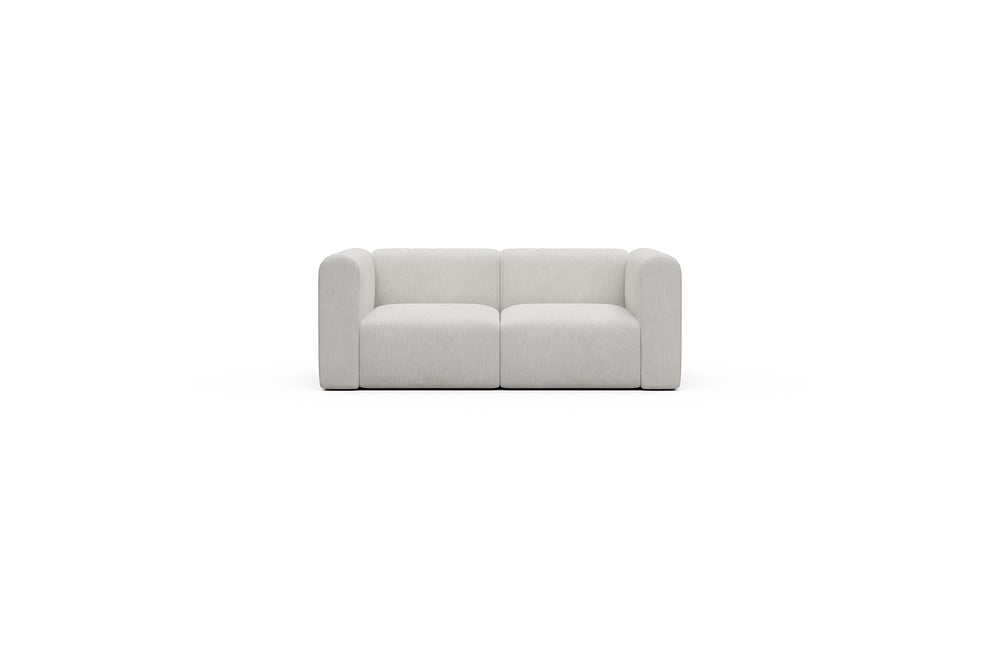 Rund Casual Modular Sofa - Configurations 1 - A2H - 194 x 97 cm - 2 Seater - 574 Vivus Dusty Off White