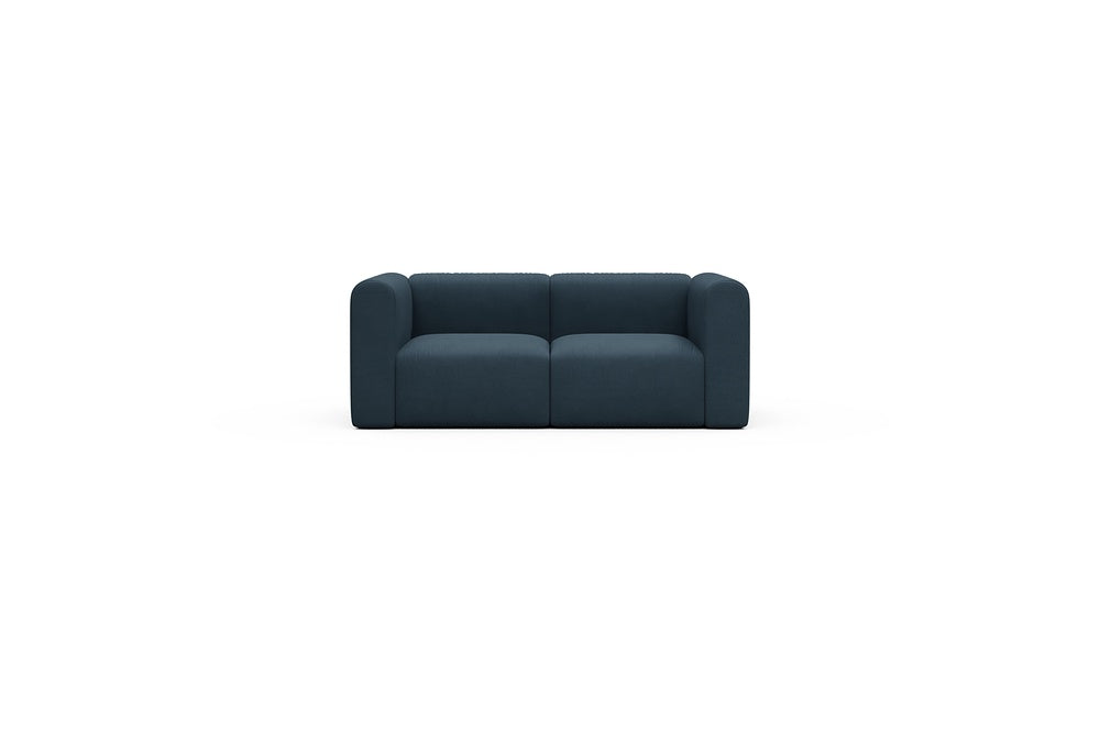 Rund Casual Modular Sofa - Configurations 1 - A2H - 194 x 97 cm - 2 Seater - 580 Argus Navy Blue