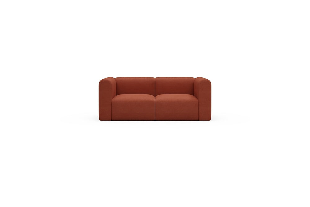 Rund Casual Modular Sofa - Configurations 1 - A2H - 194 x 97 cm - 2 Seater - 581 Argus Rust