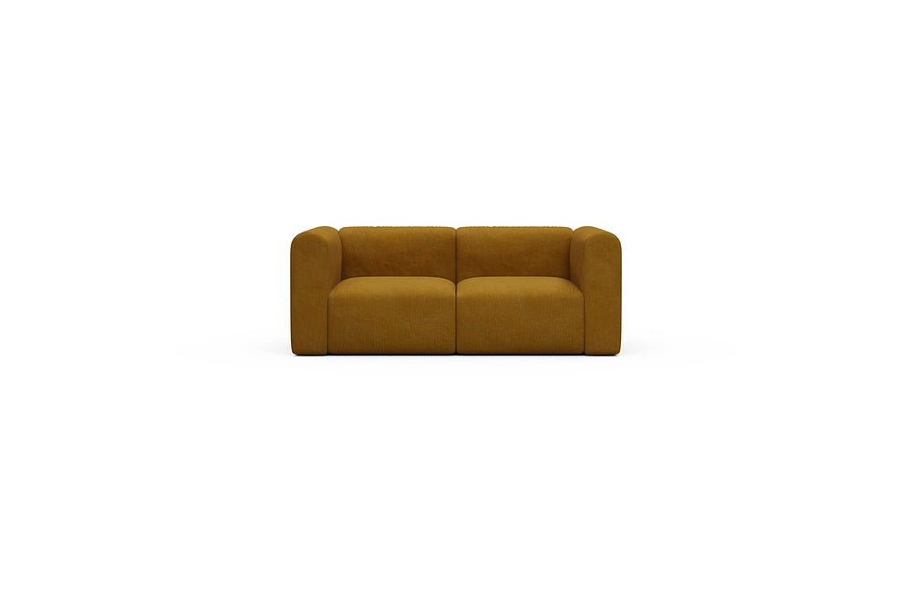 Rund Casual Modular Sofa - Configurations 1 - A2H - 194 x 97 cm - 2 Seater - 767 Cura Apricot