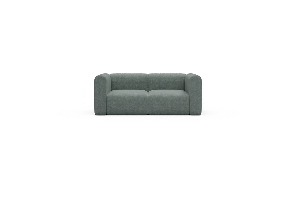 Rund Casual Modular Sofa - Configurations 1 - A2H - 194 x 97 cm - 2 Seater - 770 Carreno Cielo Blue