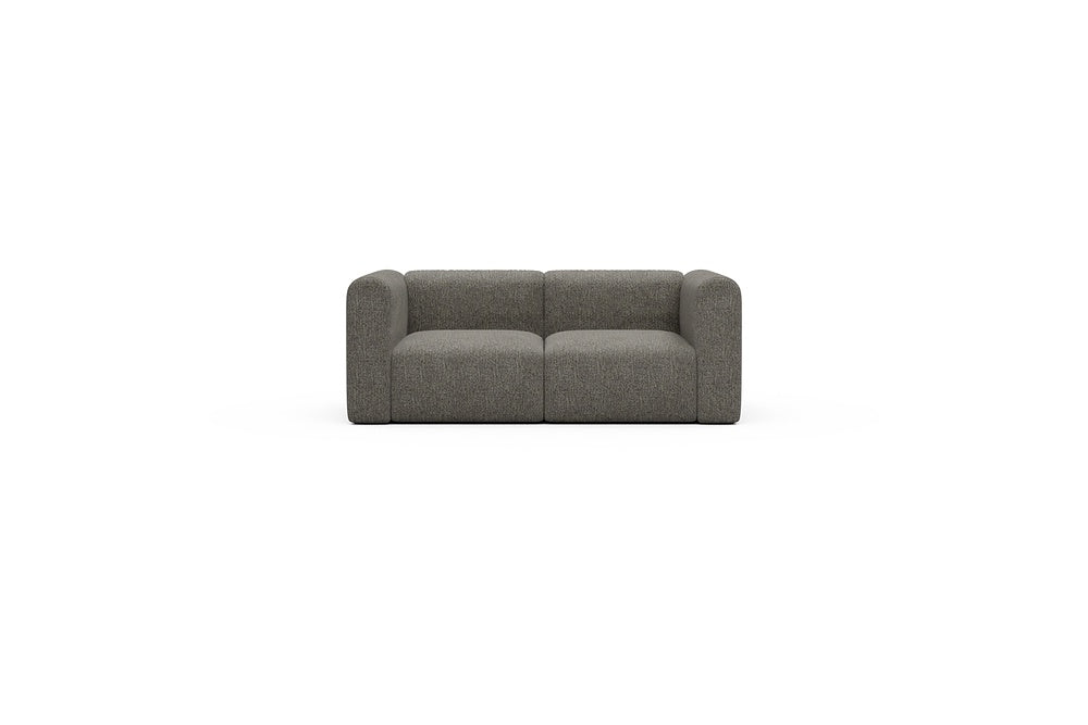 Rund Casual Modular Sofa - Configurations 1 - A2H - 194 x 97 cm - 2 Seater - 771 Carreno Sepia Brown