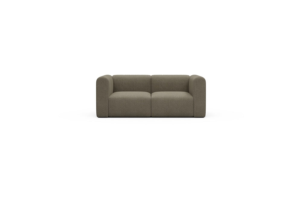 Rund Casual Modular Sofa - Configurations 1 - A2H - 194 x 97 cm - 2 Seater - 850 Mahoga Caramel Grey